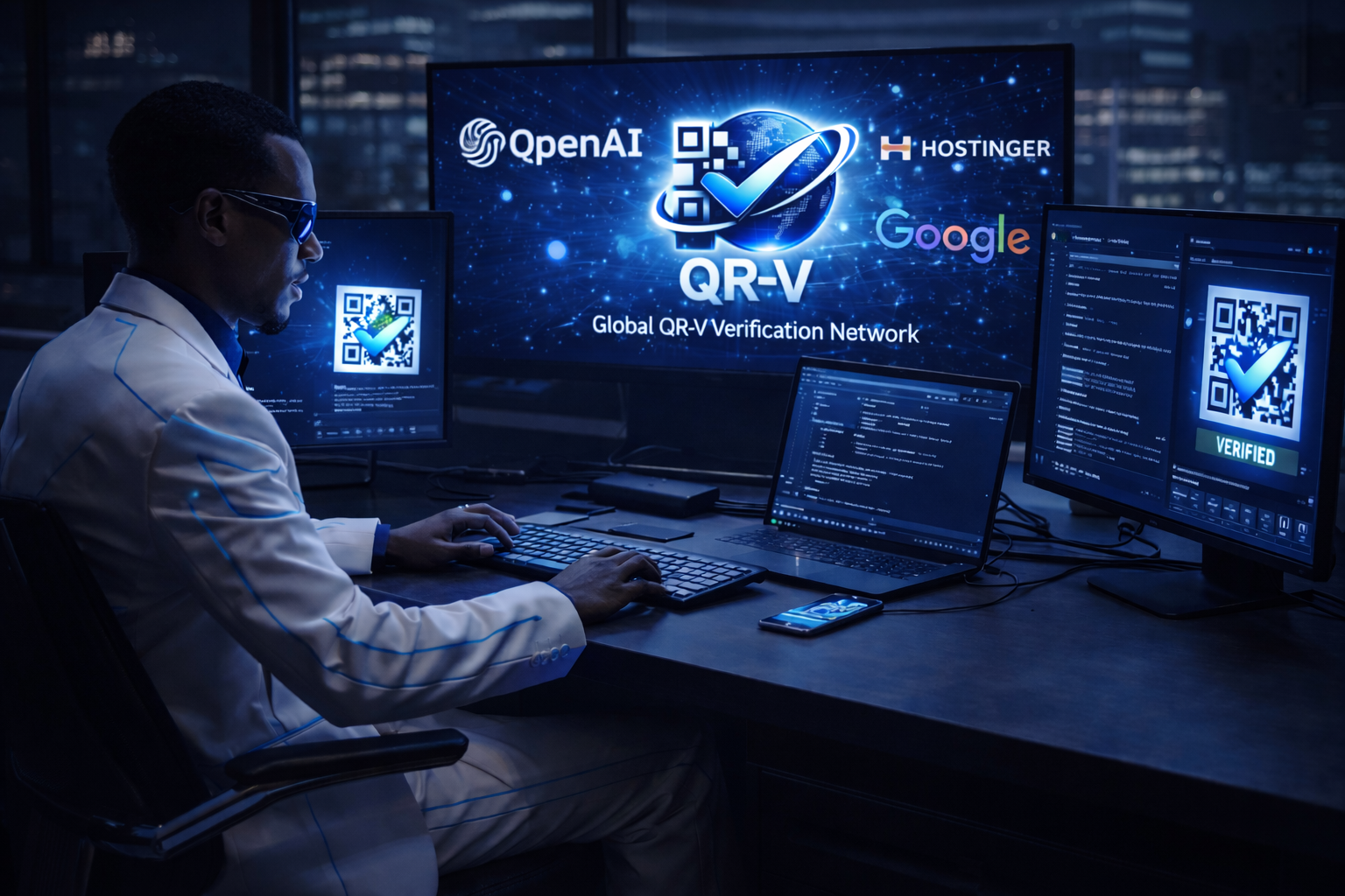 QR-V™ Global Verification Network